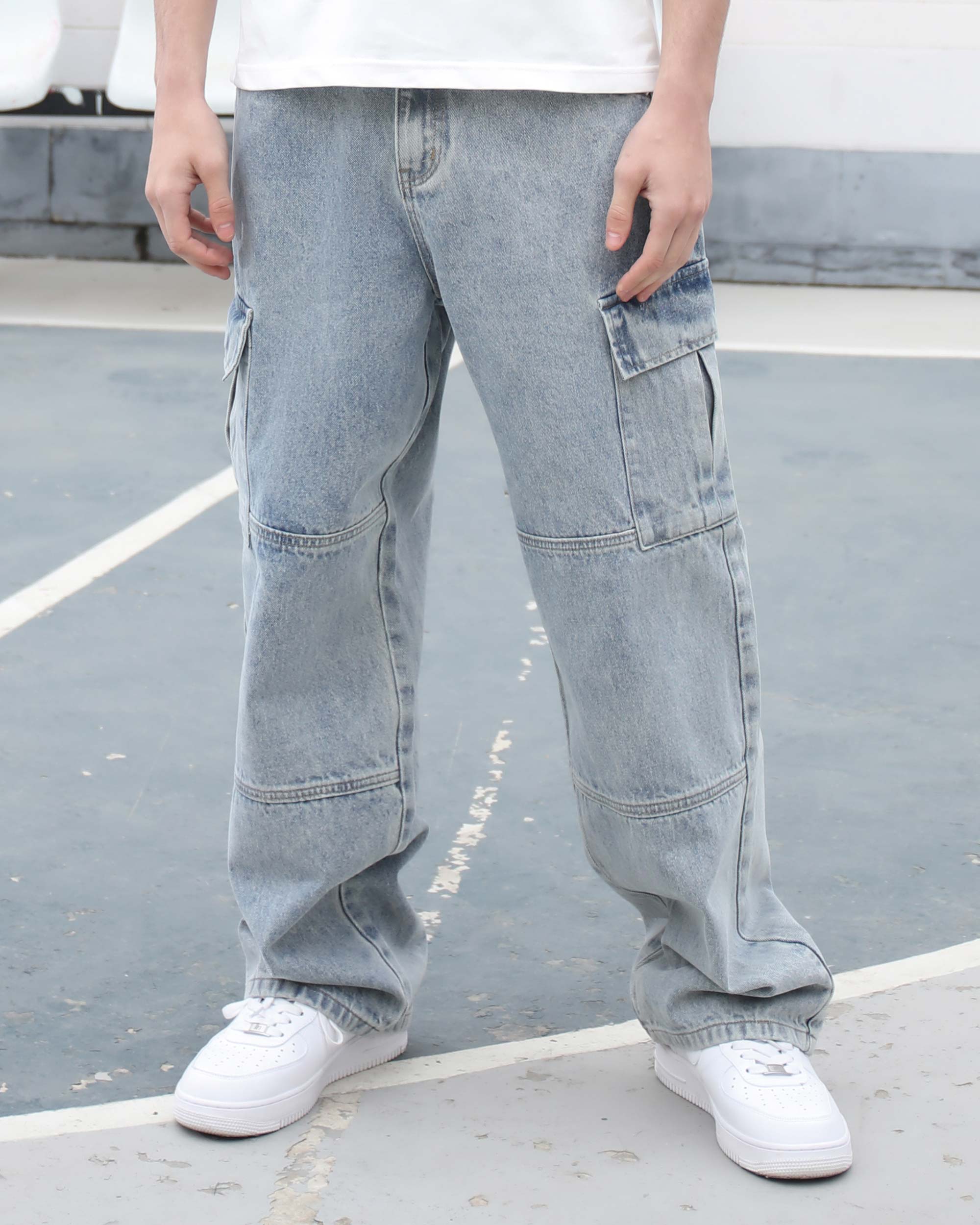 Logeqi Baggy Jeans-Mexico Local Delivery