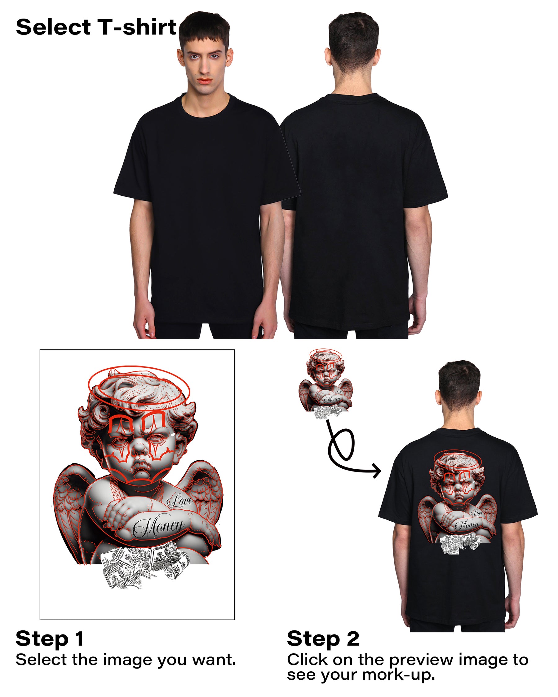 Men's Basic 100% Cotton T-Shirt | Everyday Comfort and Style - Local Delivery in Mexico