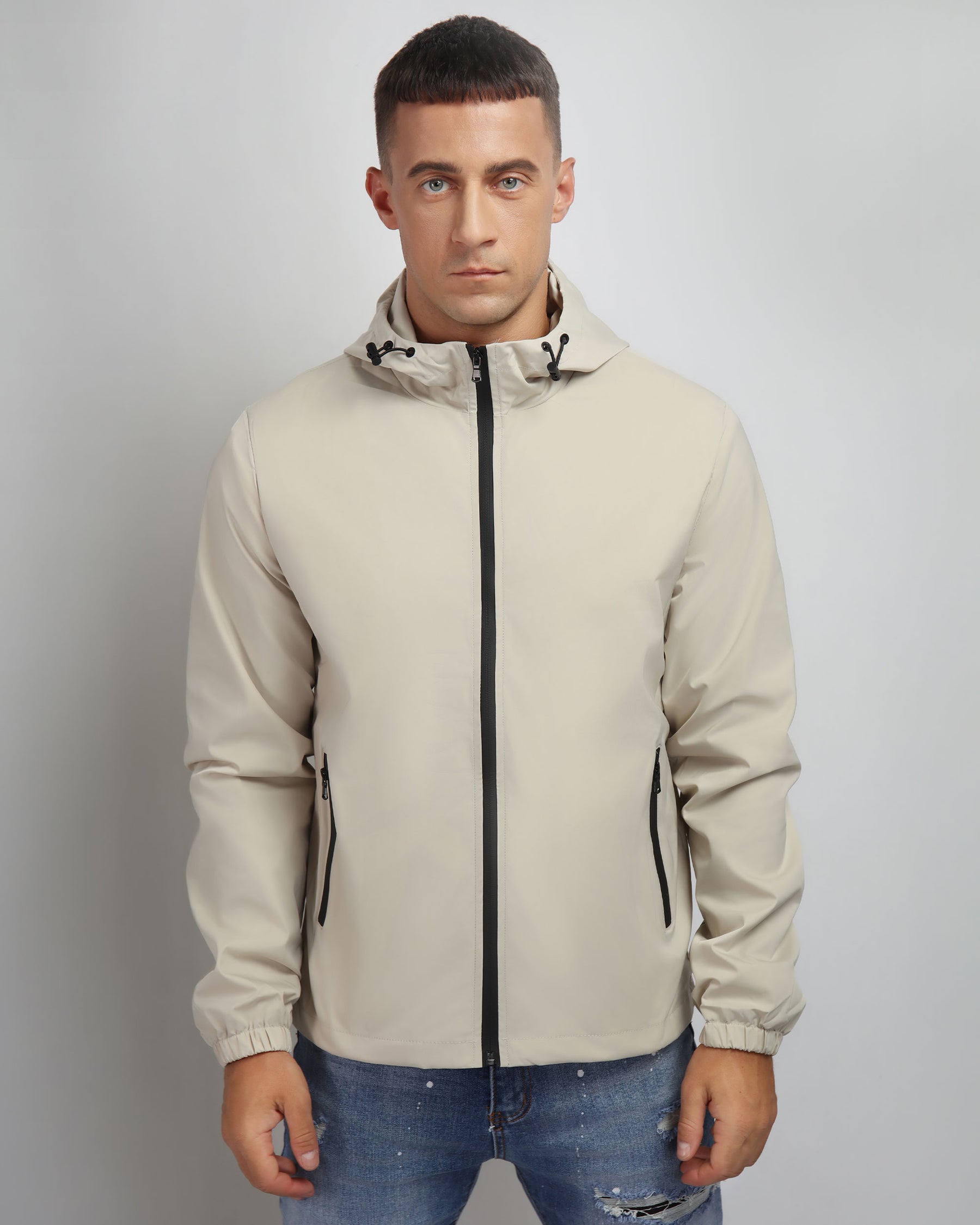 Rainproof Jackets Breathable All-Weather Hooded