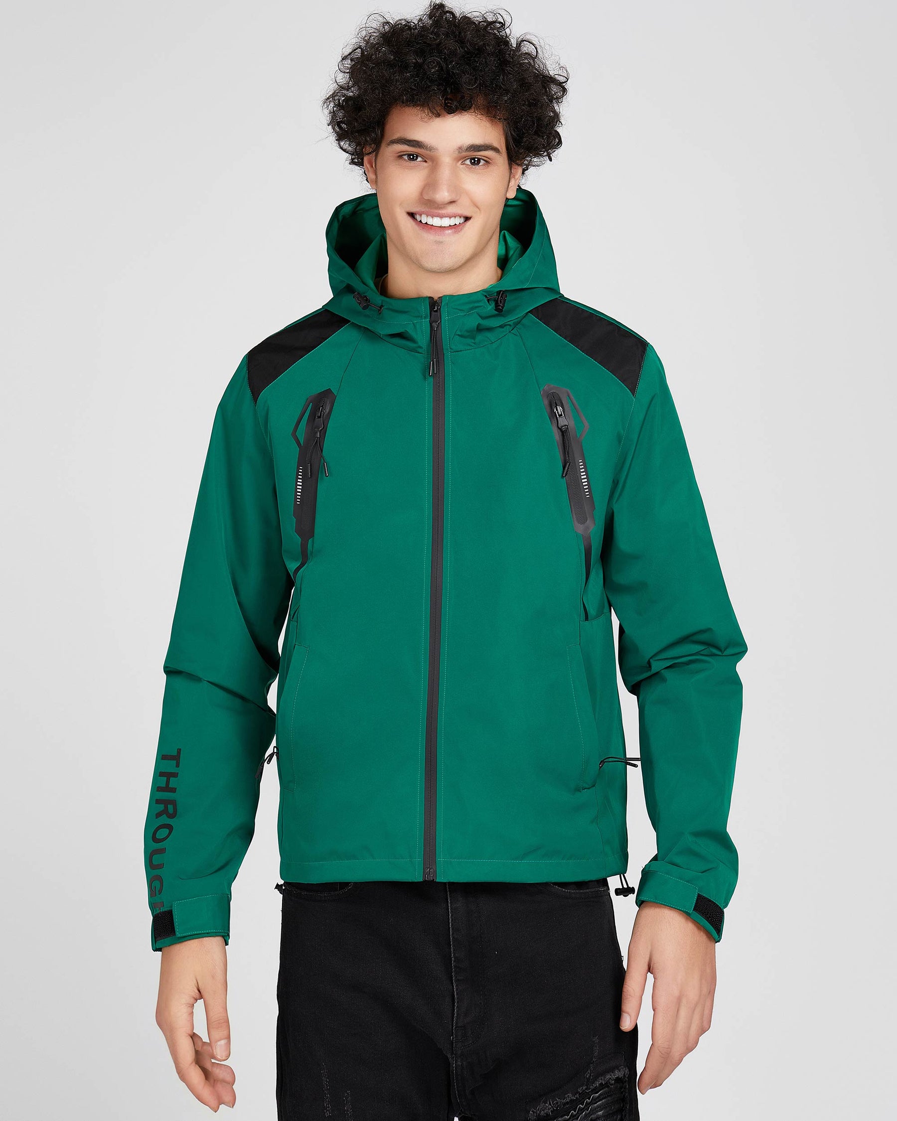 Chaqueta cortavientos resistente al agua