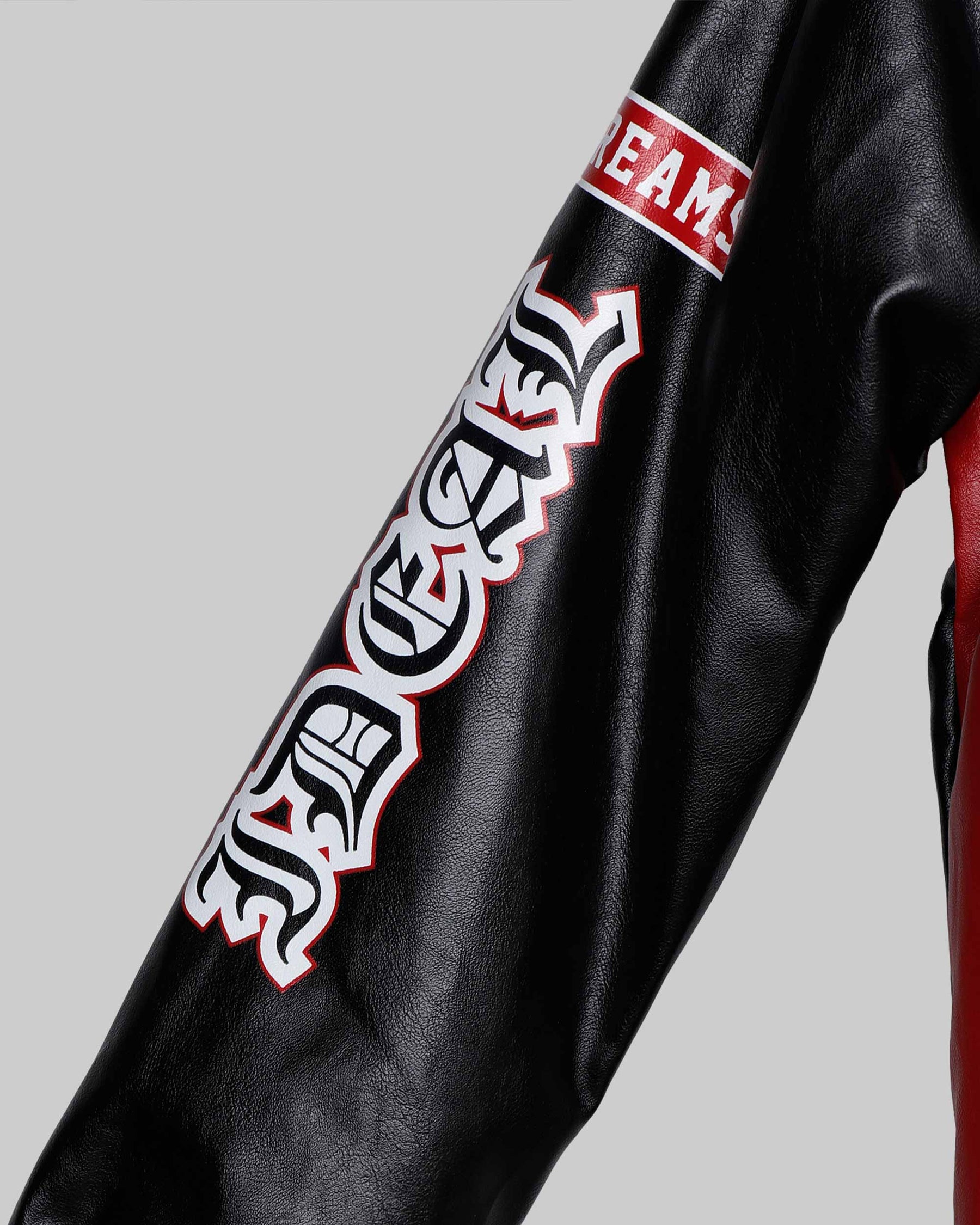Chaqueta de béisbol con cuello acanalado-Entrega local en México