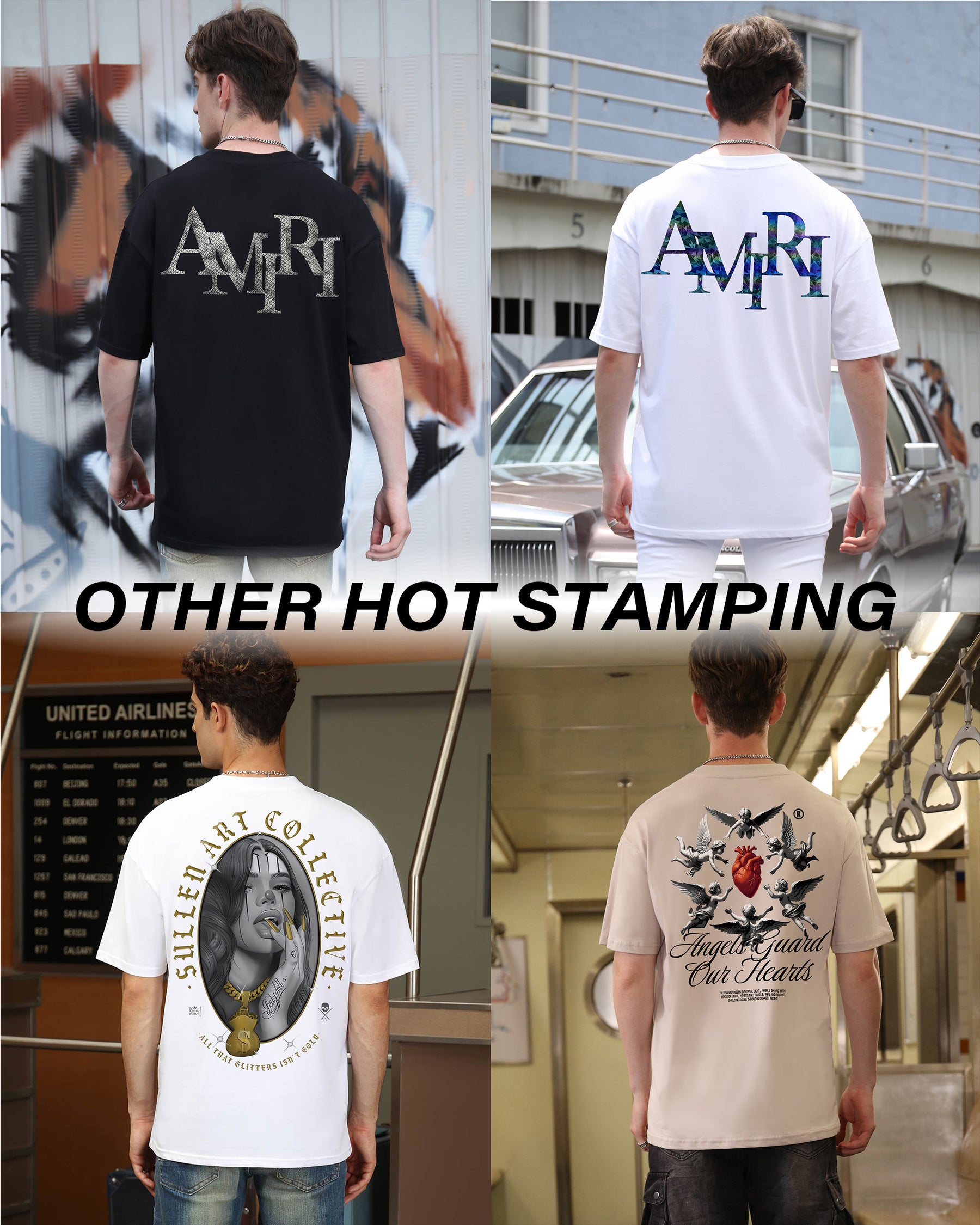 Camiseta clásica para hombre - 100 % algodón - Manga corta, cuello redondo - Entrega local en México