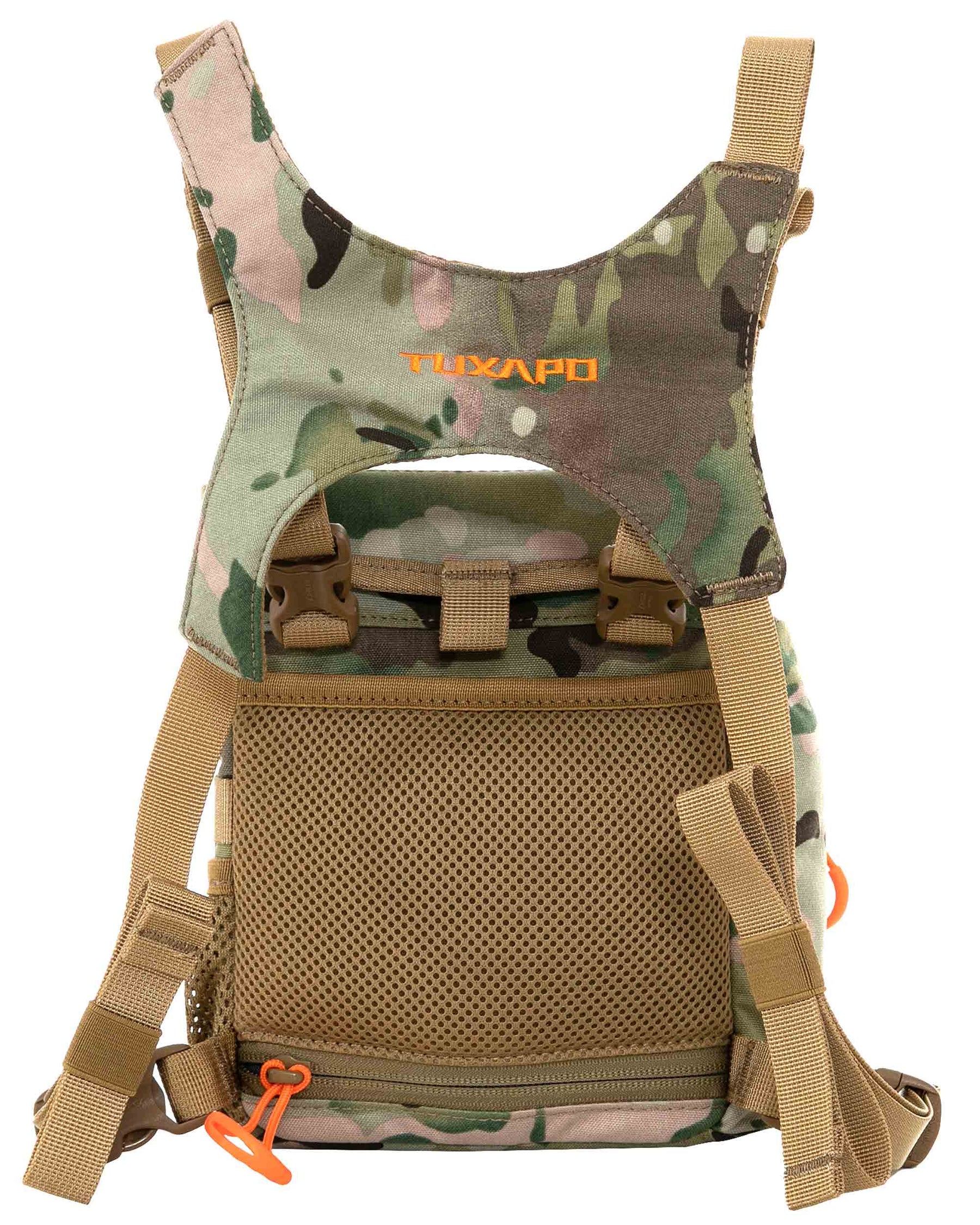 Tuxapo Binocular Harness Chest Pack with Rangefinder Pouch Bino Case