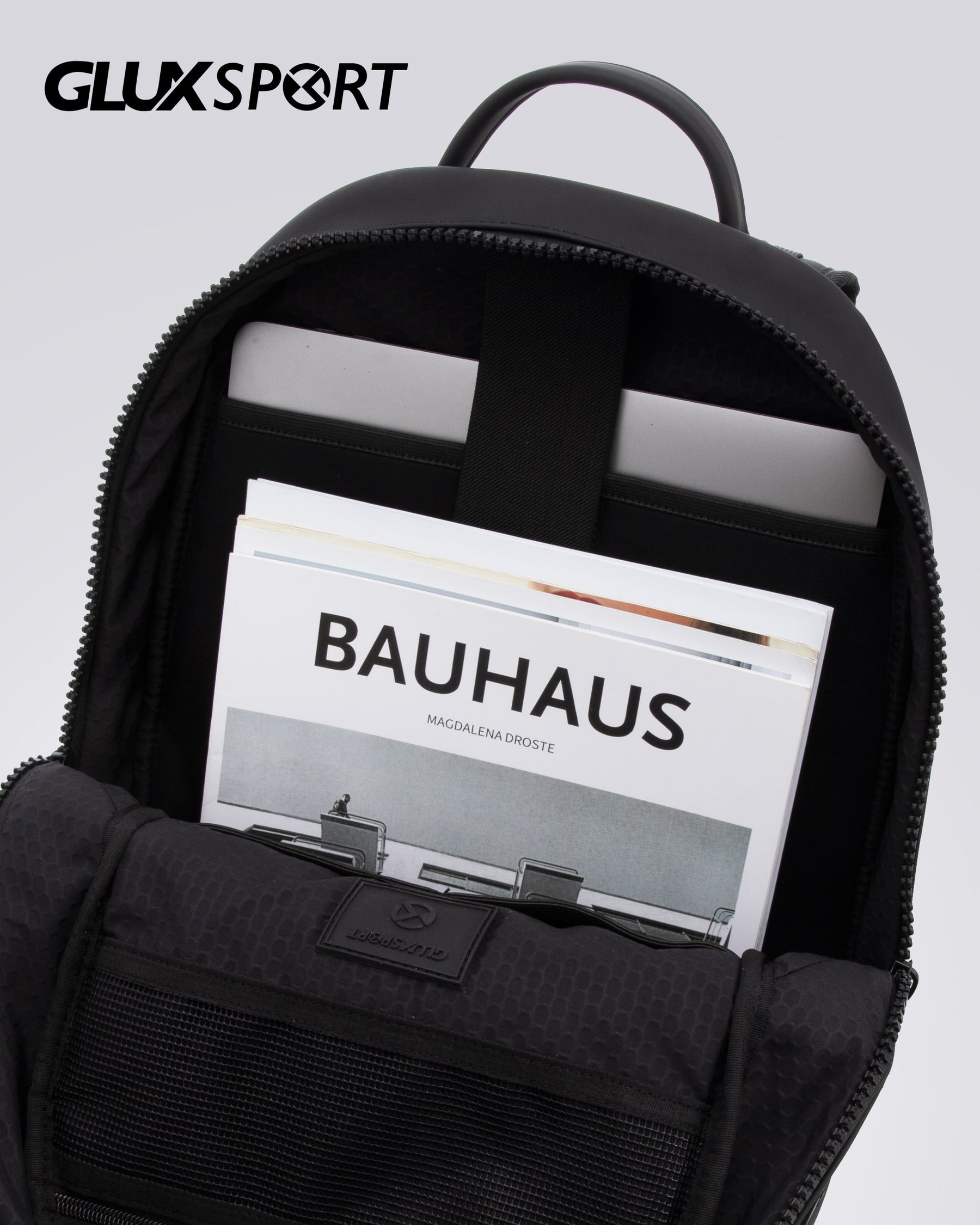 Mochila para hombre Glux, bolsa para ordenador portátil