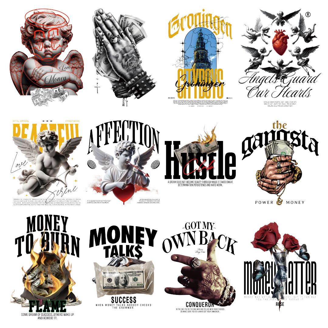 Men’s Custom Printing T-Shirts Wholesale