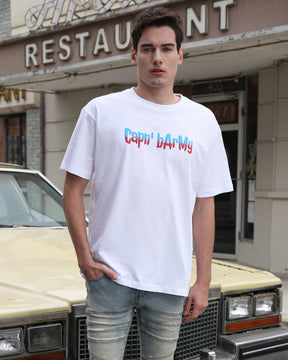 Camiseta icónica con cuello redondo 