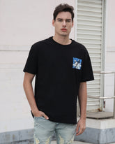 Camiseta de moda informal 100% algodón. 