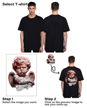 Men's Basic 100% Cotton T-Shirt | Everyday Comfort and Style - Local Delivery in Mexico