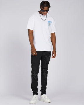 Camiseta de moda informal 100% algodón. 