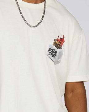 Camiseta con estampado gráfico artístico de Skatewear 
