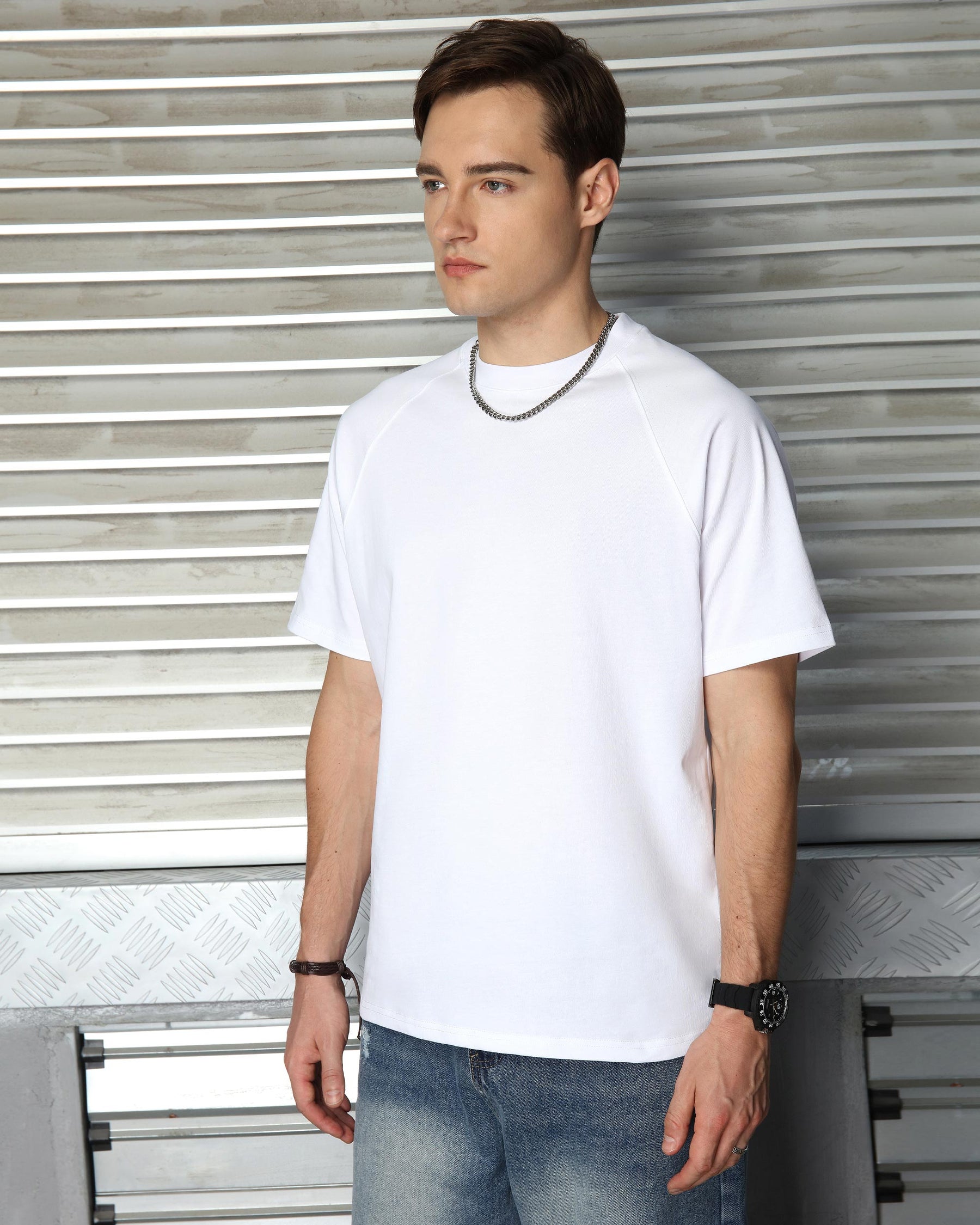 LOGEQI Men's Solid Color Short Sleeve T-Shirt – 10-Pack Wholesale