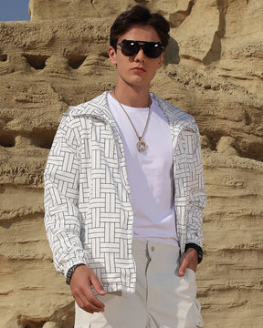 Men's Windproof Hooded Sweatshirt