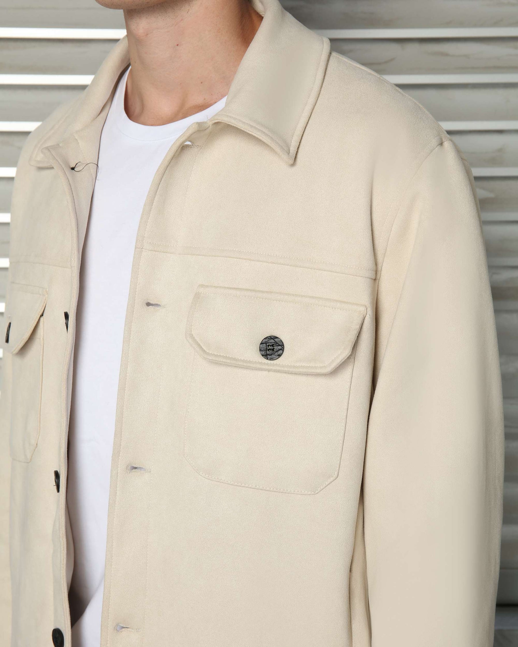 LOGEQI Men’s Casual Baseball Jacket – Grey / Khaki / Coffee