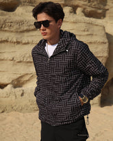 Logeqi® Men's Windbreaker Hooded Jacket