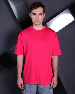 LOGEQI Men's 250G 100% Cotton Oversized T-Shirt – Multi-Color Wholesale, 10 Pieces/Pack