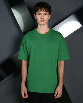 LOGEQI Men's 250G 100% Cotton Oversized T-Shirt – Multi-Color Wholesale, 10 Pieces/Pack