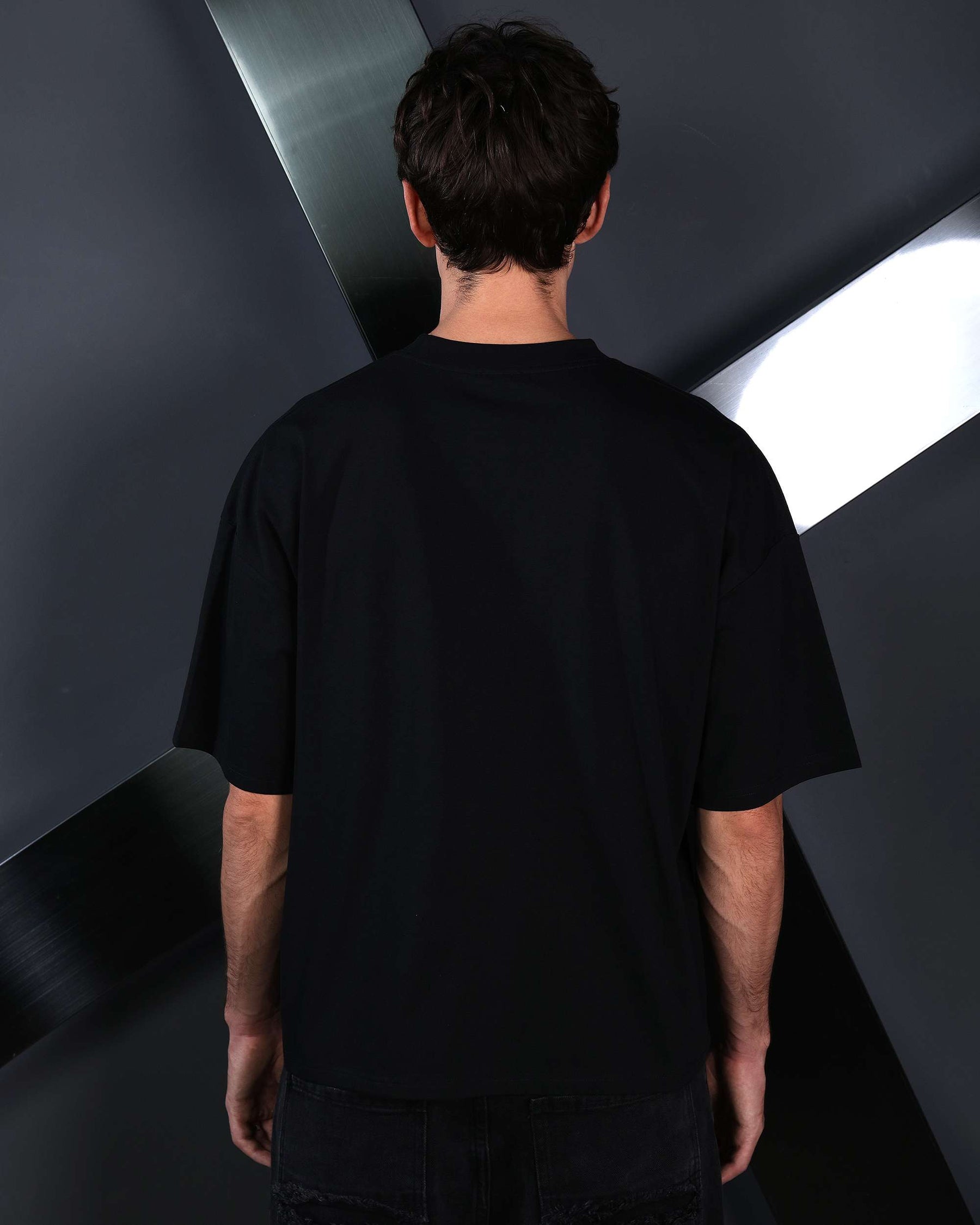 LOGEQI Men's Oversized Basic T-Shirt | 10-Piece Wholesale Pack