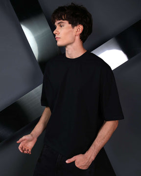 LOGEQI Men's Oversized Basic T-Shirt | 10-Piece Wholesale Pack