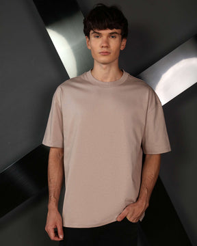 LOGEQI Men's 250G 100% Cotton Oversized T-Shirt – Multi-Color Wholesale, 10 Pieces/Pack