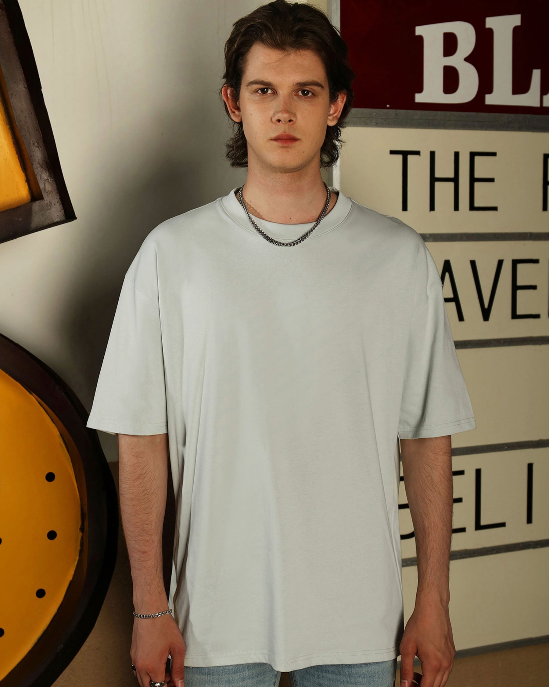 LOGEQI Men's Solid Color Short Sleeve 4# T-Shirt – 10-Pack Wholesale
