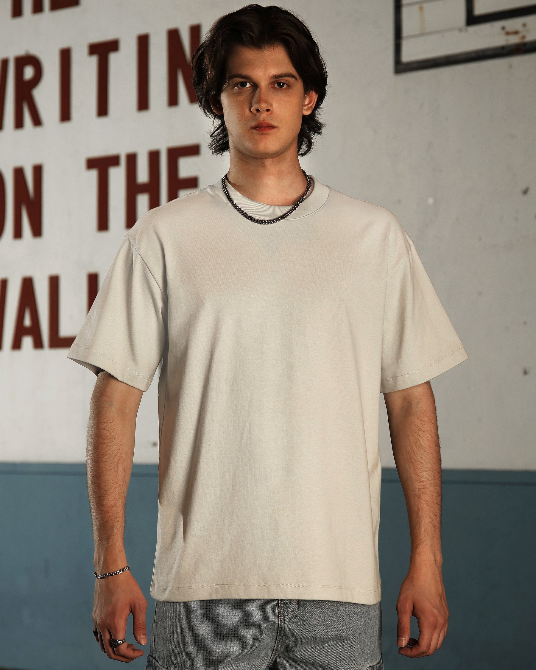LOGEQI Men's Solid Color Short Sleeve 4# T-Shirt – 10-Pack Wholesale