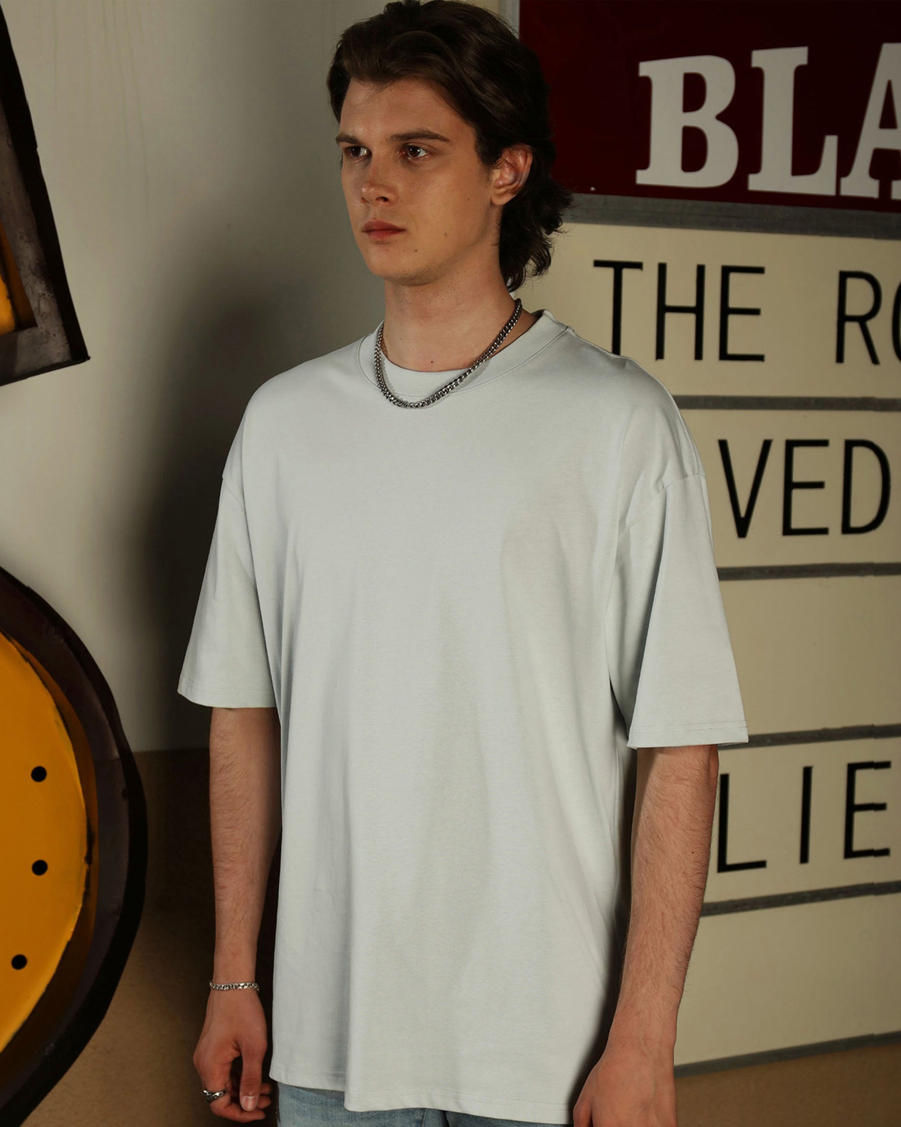 LOGEQI Men's Solid Color Short Sleeve 4# T-Shirt – 10-Pack Wholesale