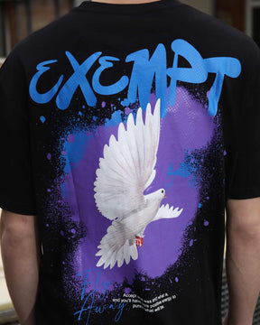 Camiseta con estampado gráfico de estilo moderno 