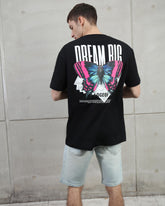 Camiseta con estampado gráfico de estilo alternativo 