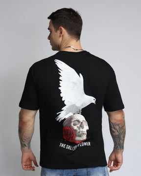 Elevated Graphics Embossed Print T-Shirt