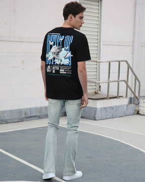 Camiseta de moda informal 100% algodón. 