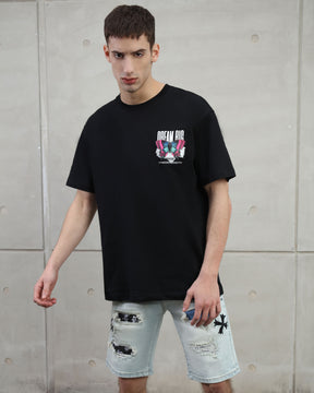 Camiseta con estampado gráfico de estilo alternativo 