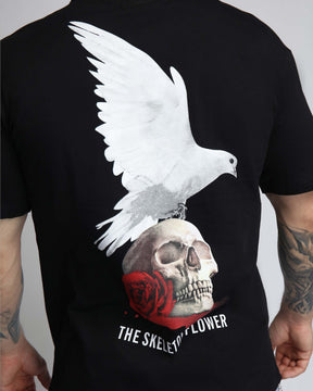 Elevated Graphics Embossed Print T-Shirt