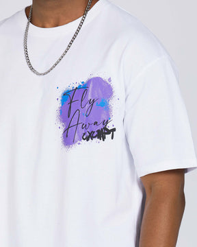 Camiseta con estampado gráfico de estilo moderno 