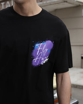 Camiseta con estampado gráfico de estilo moderno 