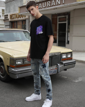 Camiseta con estampado gráfico de estilo moderno 
