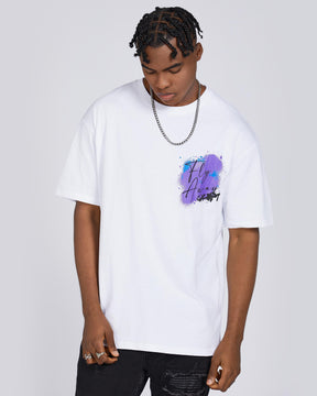Camiseta con estampado gráfico de estilo moderno 