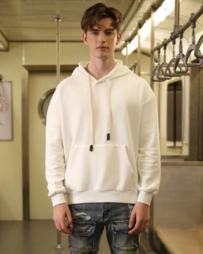 Sudadera con capucha de polar para hombre: tejido suave cepillado, cálida y casual | LOGEQI