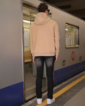 LOGEQI Distressed Black Ripped Jeans with Streetwear Appeal