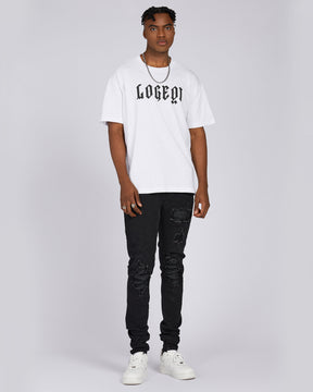 Camiseta con estampado gráfico de moda independiente 