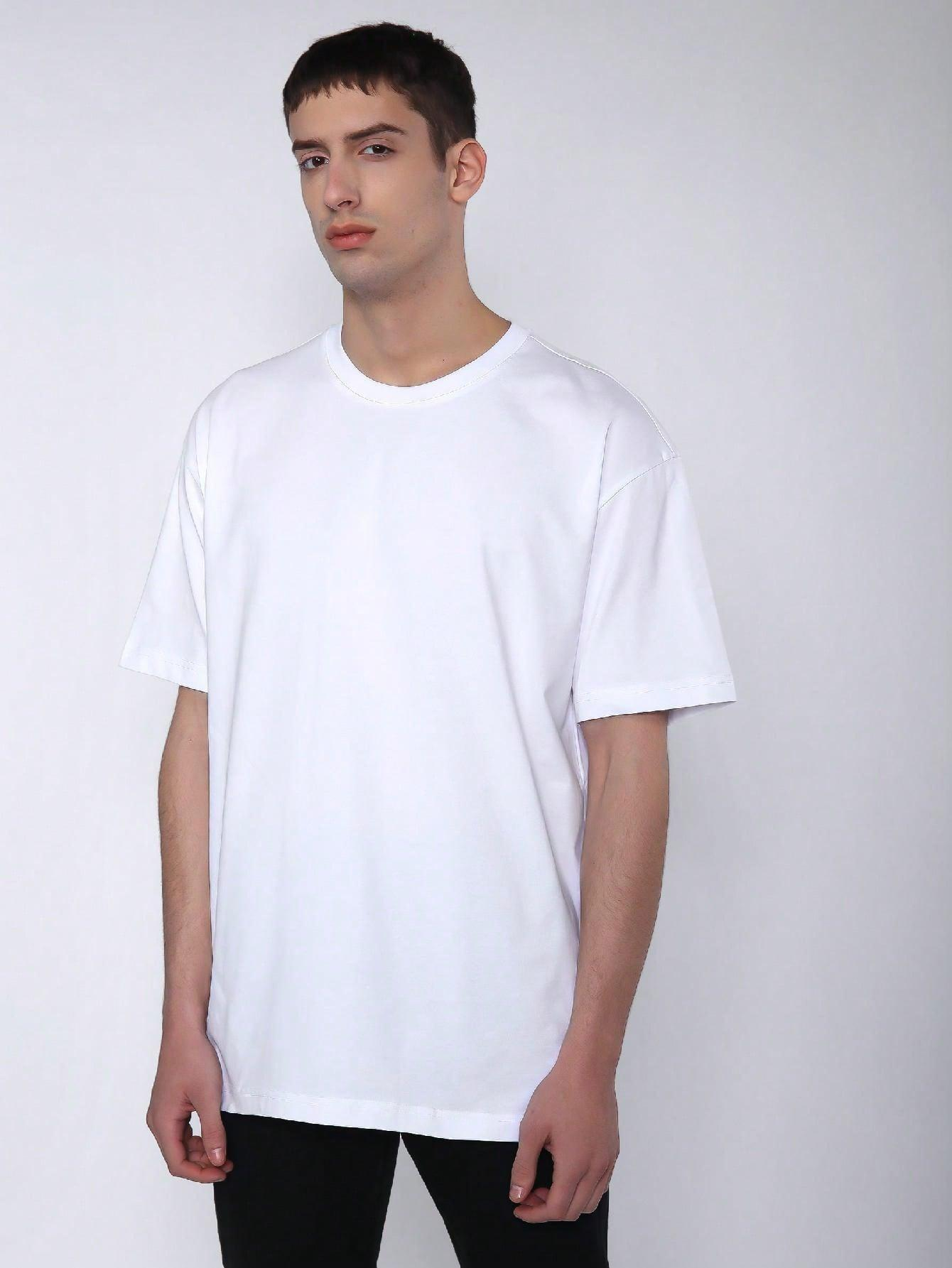 LOGEQI Men's 100% Cotton Basic T-Shirts Wholesale Pack – 10 Pieces Bulk Package