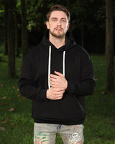 Sudadera con capucha de polar para hombre: tejido suave cepillado, cálida y casual | LOGEQI