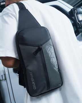 GLUX Portable Men's Small Crossbody Bag Chest Bag