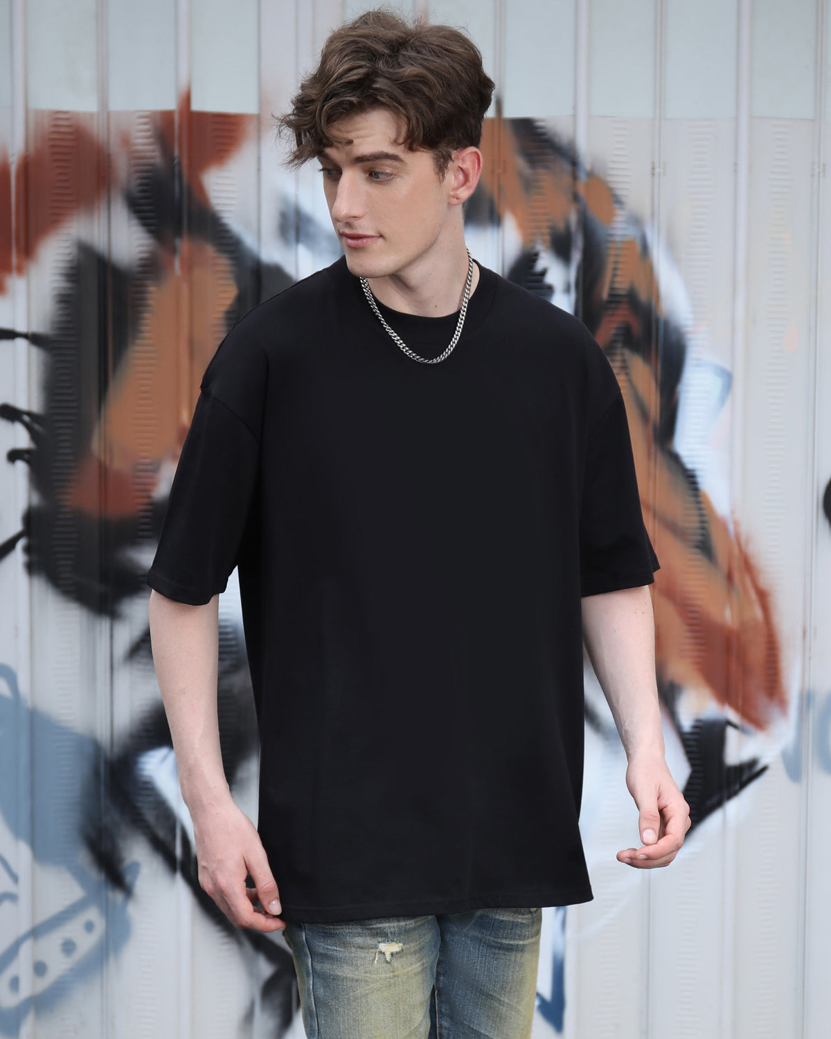 LOGEQI Men's Solid Color Short Sleeve 4# T-Shirt – 10-Pack Wholesale