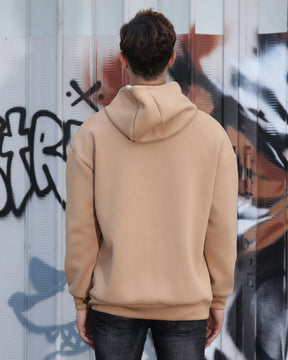 Sudadera con capucha de polar para hombre: tejido suave cepillado, cálida y casual | LOGEQI