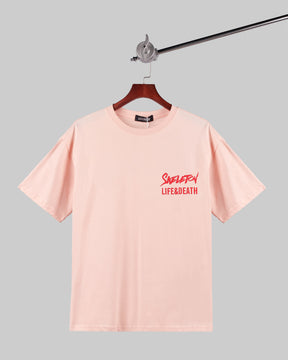 Elevated Graphics Embossed Print T-Shirt