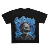 LOGEQI Men's 100% Cotton 200G Graphic T-Shirt with Direct-to-Garment DTG Print