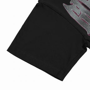 Godbless F1 Race Cars Night City Vintage Graphic Tee – Black | LOGEQI