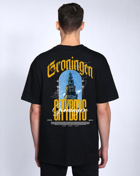 Black Unisex T-Shirt with "God Bless The Hustler" Design - Unisex T-Shirt