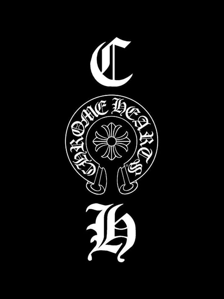 Chrome Hearts Logo Graphic, Gothic Typography & Cross Emblem Streetwear Design