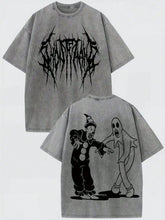 Men’s Ghost Clown Graphic T-Shirt – 100% Cotton Streetwear Tee